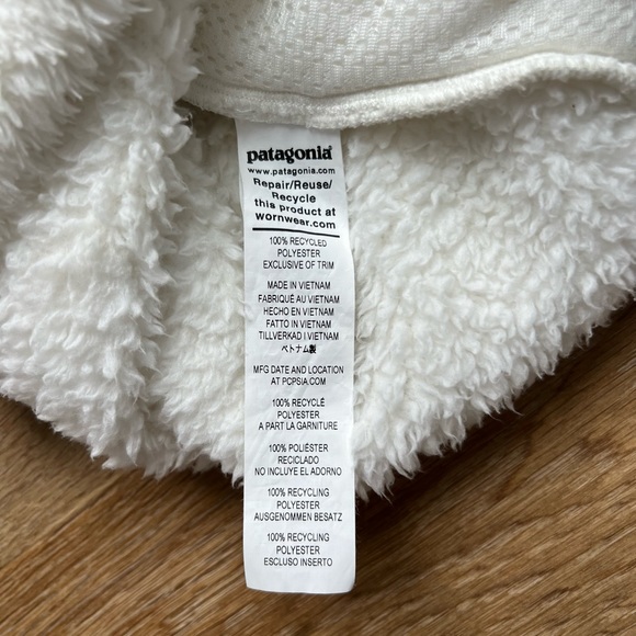 Girls Patagonia fleece 1/4 zip size large 12 - Picture 7 of 7